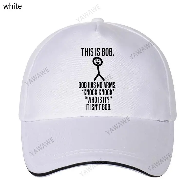 

baseball Cap Hat Sport Snapback Hip Hop This Is Bob, Bob Has No Arms Funny cap summer fashion brand hat