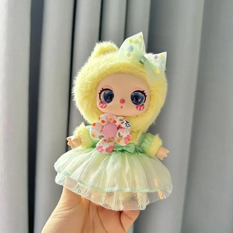 Мини-кукольная одежда 16 см аксессуары для Liila Lucky Cat Idol цветная юбка с блестками в