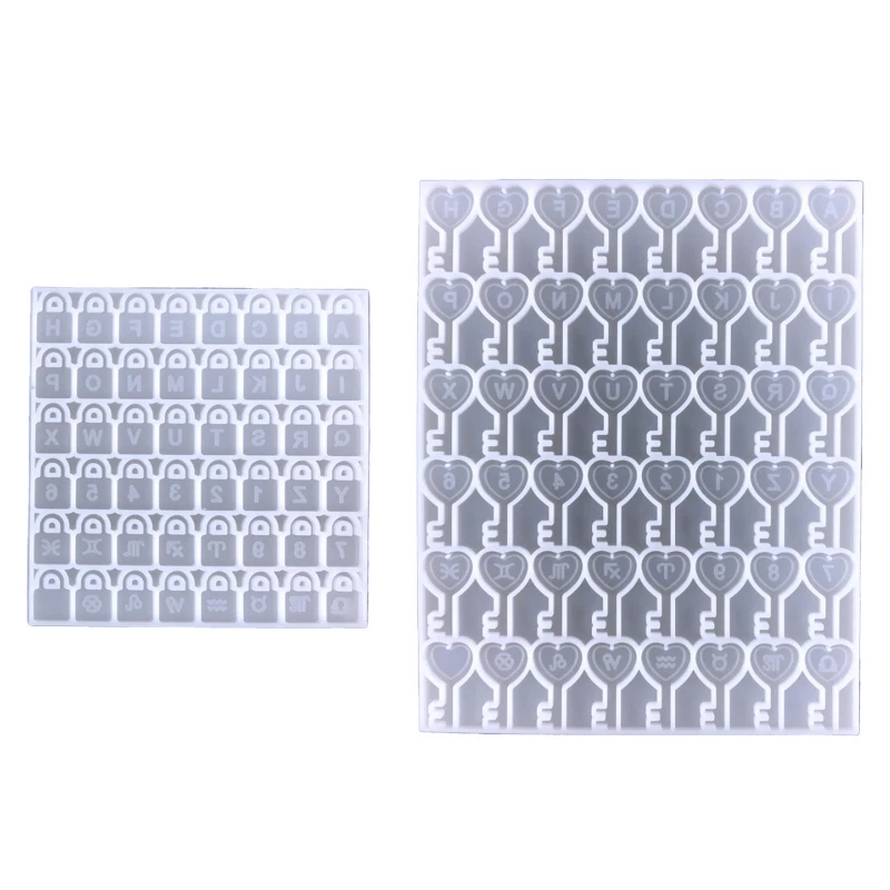 

4 шт., силиконовая форма для блокировки ключей