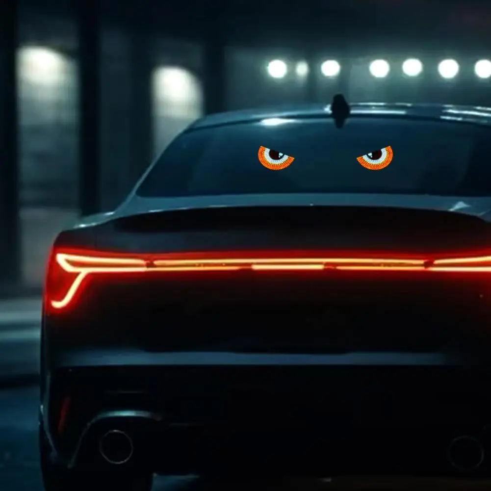 Свечение на лобовое стекло автомобиля Гибкая светодиодная панель Devil Eyes Light