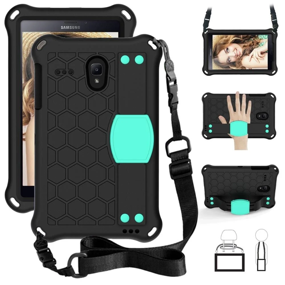

For Samsung Galaxy Tab A 8.0 " T387/T385/T380/T377/T375/T330 Cover Non-toxic Kids Safe Shockproof Honeycomb EVA PC Tablet Case