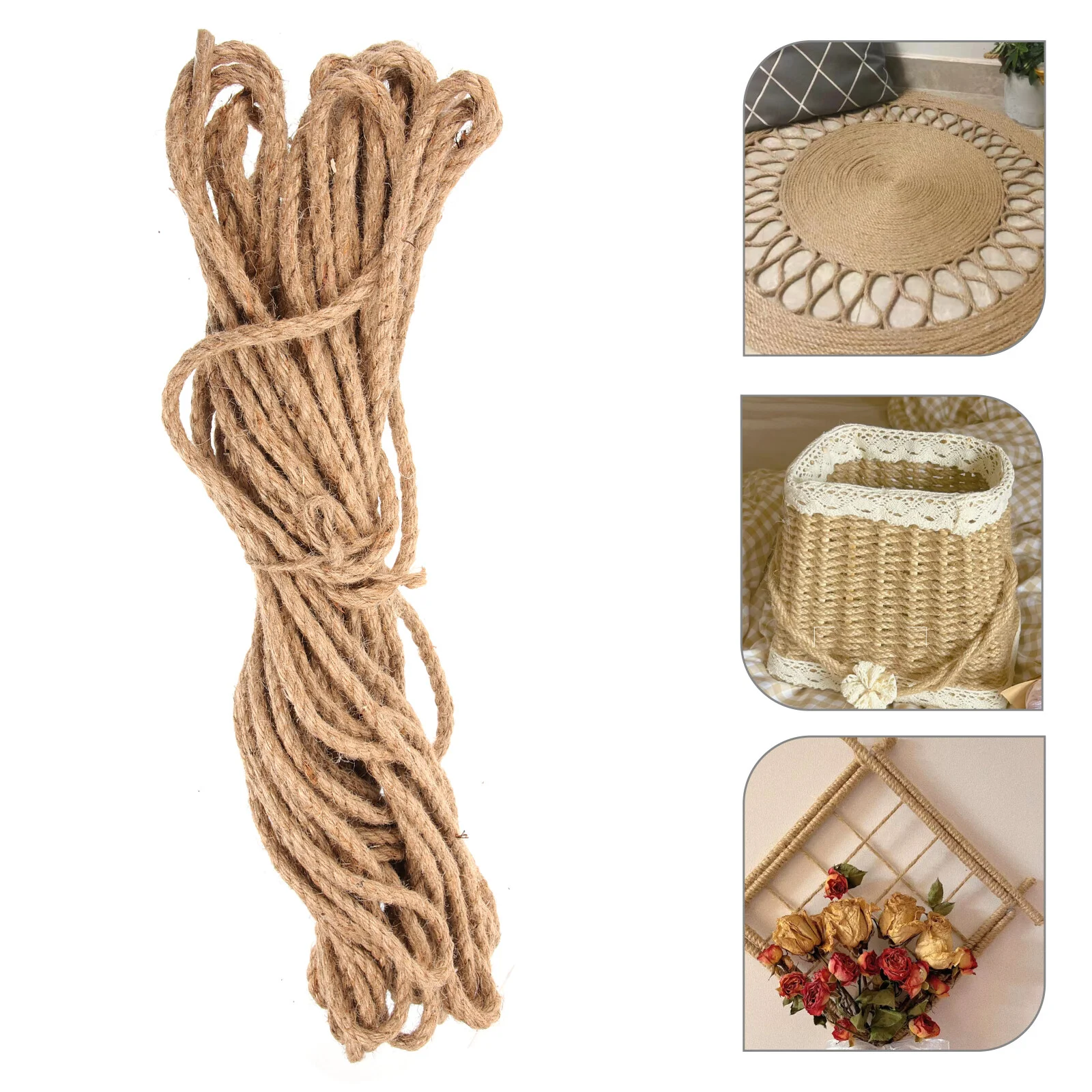 

Jute Twine Gift Packing Rope Craft Crafts Kids Packaging Garden Flax Cord Party Child DIY