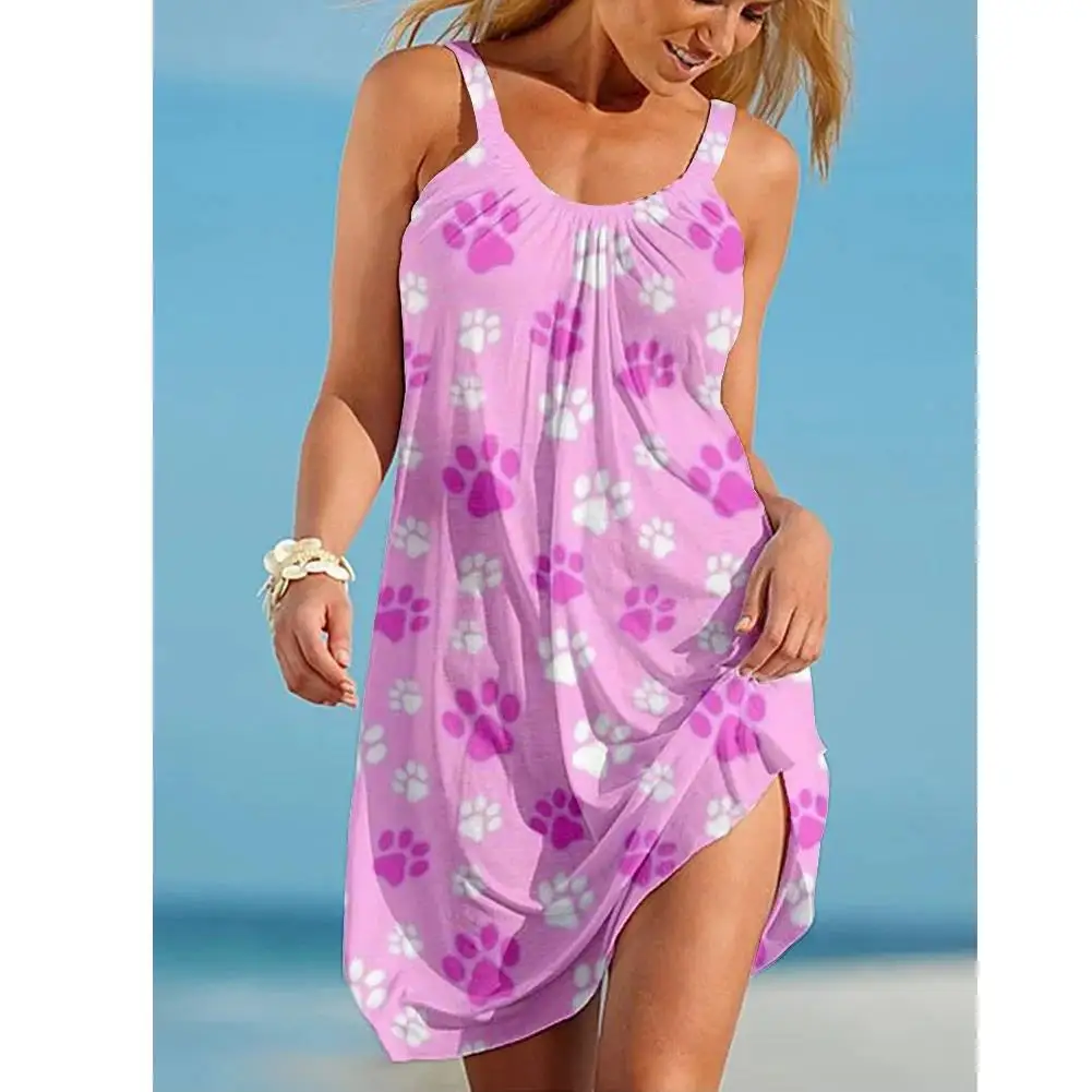 

Women's Cover-Ups Bathing beach shoulder Swimsuit Mini Beachwear Beach Dress Floral Crochet Suit Lace Hollow 3D printed Tunic