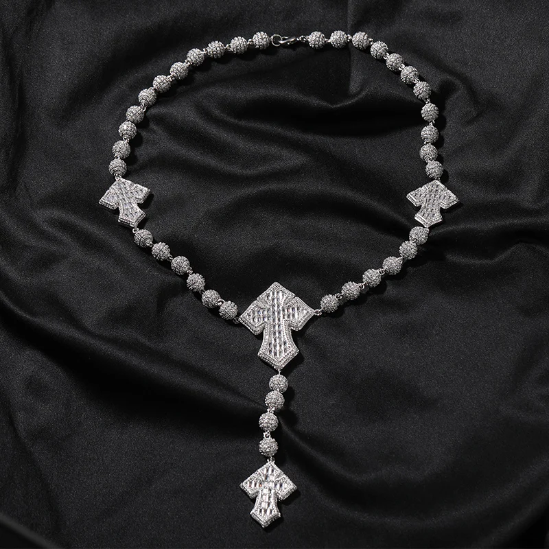 Женское украшение в стиле хип-хоп с фианитами 5 А