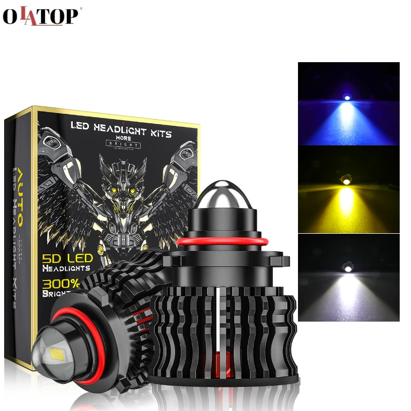 

Car Led Lights Laser Headlight Bulb Lens Light H8 H9 H10 H11 9005 9006 Angle Eyes Fog Light Bulbs Modification Auto Headlight