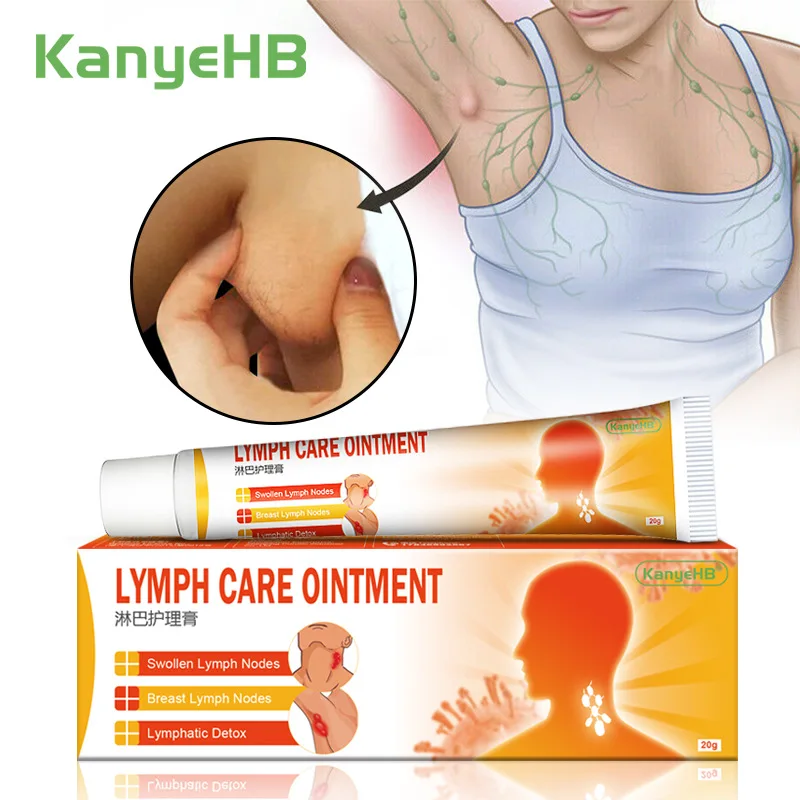 

10pcs Herbal Lymphatic Detox Cream Breast Armpit Anti-Swelling Lymph Node Treatment Ointment Chest Lymph Medical Ointment