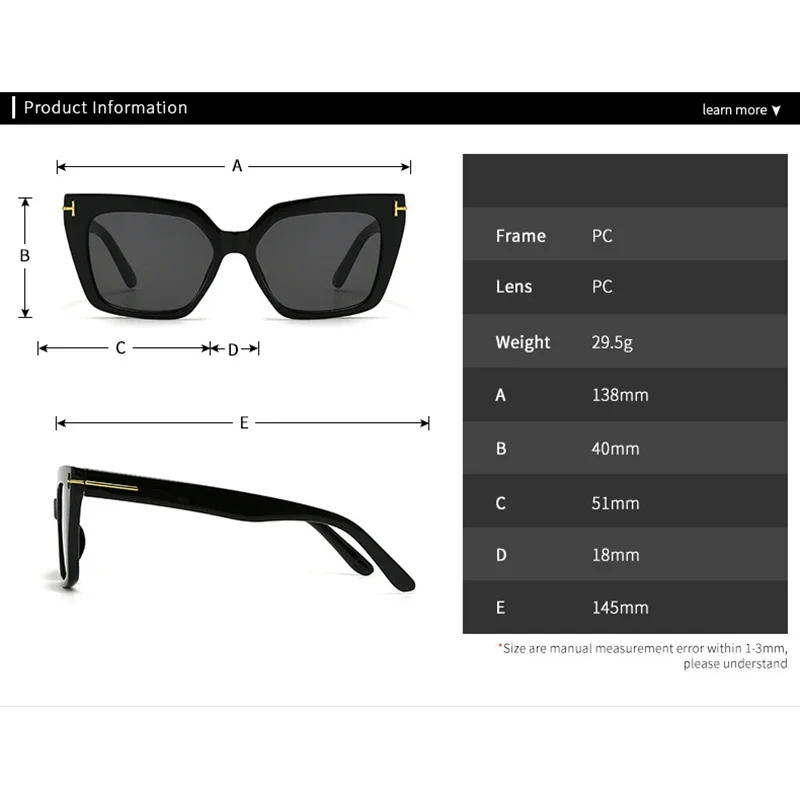 Классические нерегулярные солнцезащитные очки кошачий глаз с заклепками