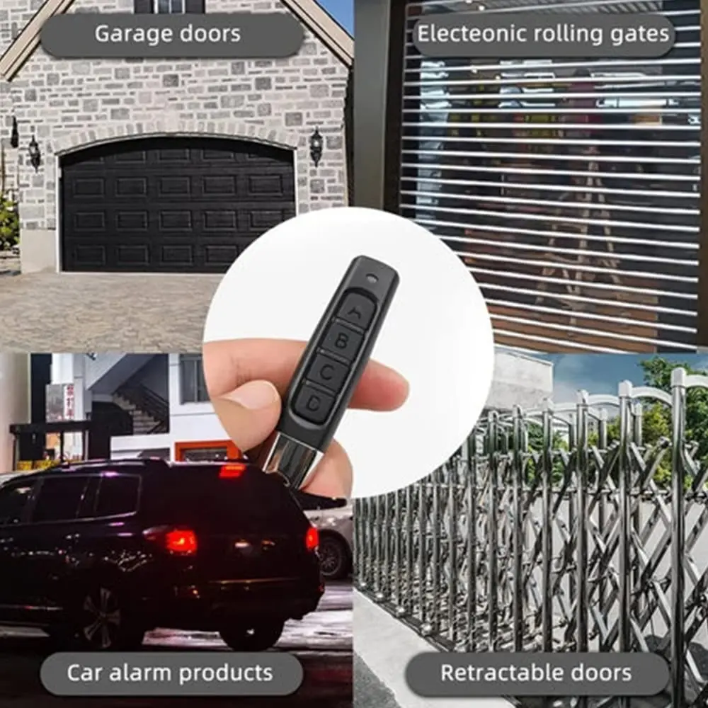 Только совместим с пультом дистанционного управления 433 МГц Открыватель ворот