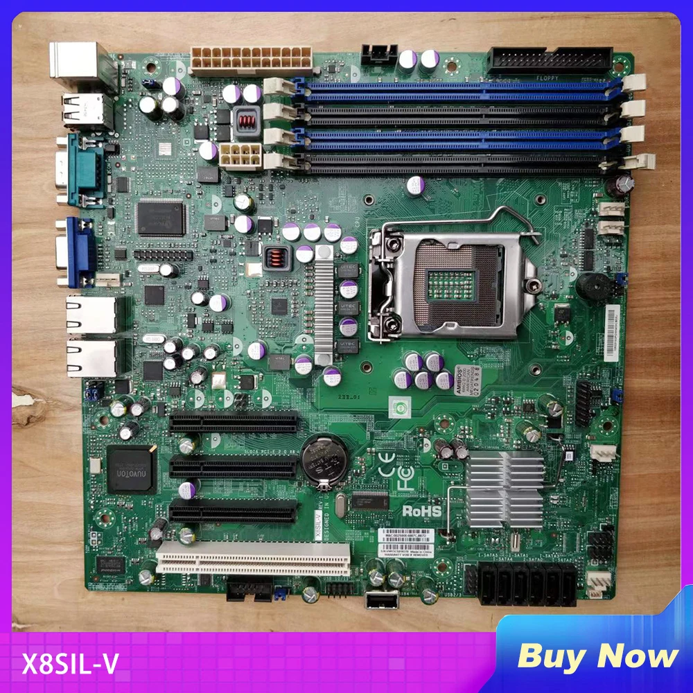 

X8SIL-V для материнской платы LGA1156 поддержка X3400 L3400 серия Core i3 DDR3