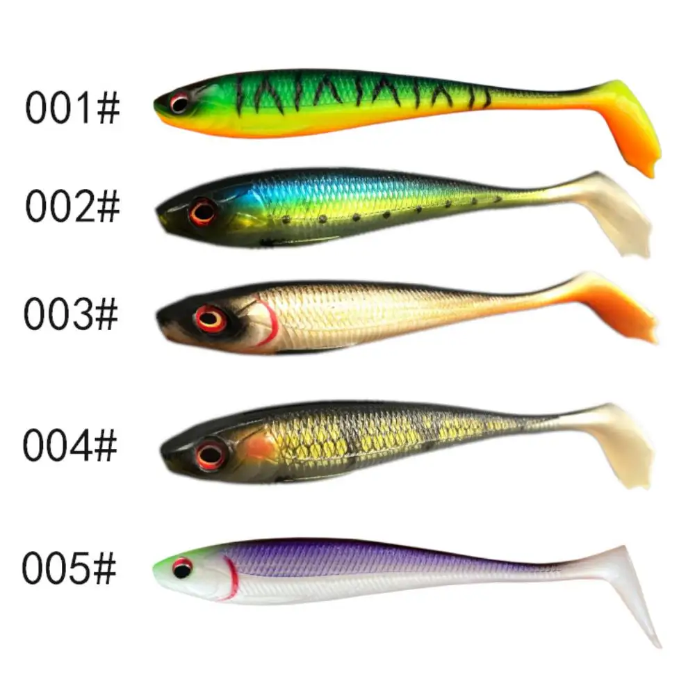 

Eightxi Lure Soft Bait Paddle Tail Swimbaits Soft Plastic Fishing Lures for Bass Fishing 0.22oz/3.55Inches Swim Shad Bait Minnow