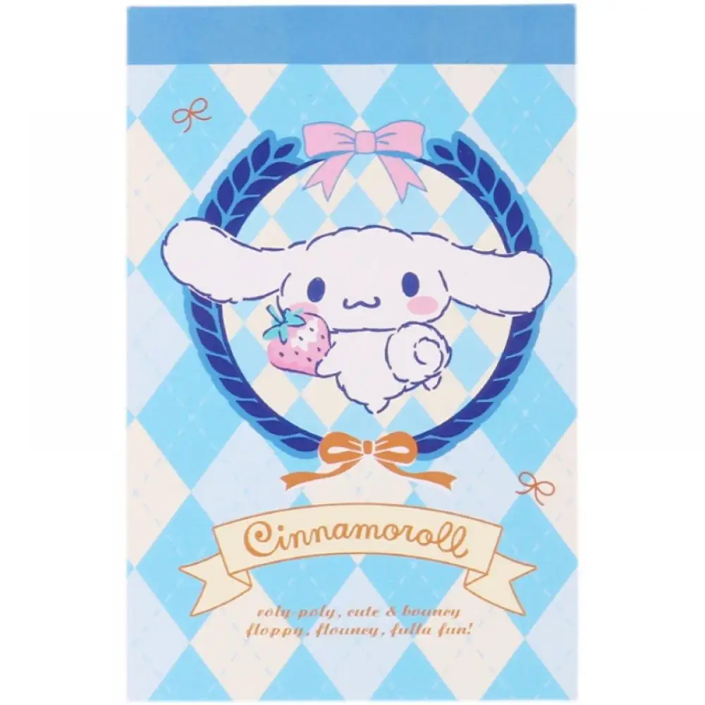 

Sanrioed аниме Kawaii Kuromi моя мелодия КТ Кот Академия стильные блокноты для студентов милые сообщения мультфильм анимация блокнот