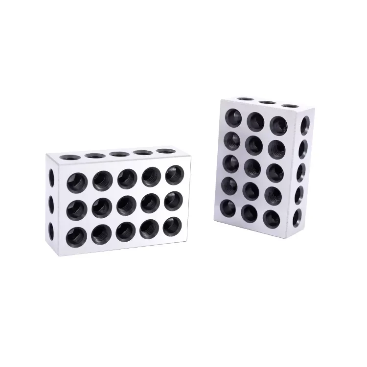 

Dasqua 0.0001" Tungsten Steel Hardened 1-2-3 Blocks For Milling Machine