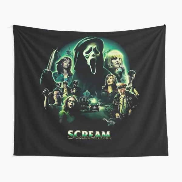 

Плакат с мотивом крика, цветное настенное покрывало, красивое украшение, подвесное одеяло с принтом для гостиной, искусство, коврик для дома...