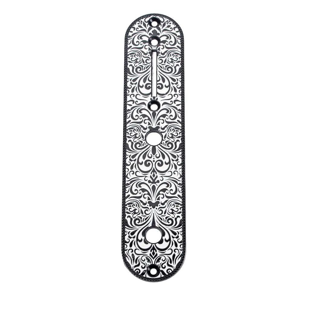 

Unfinished Guitar Control Plate for TL Sty Electric Guitar Accessory Black