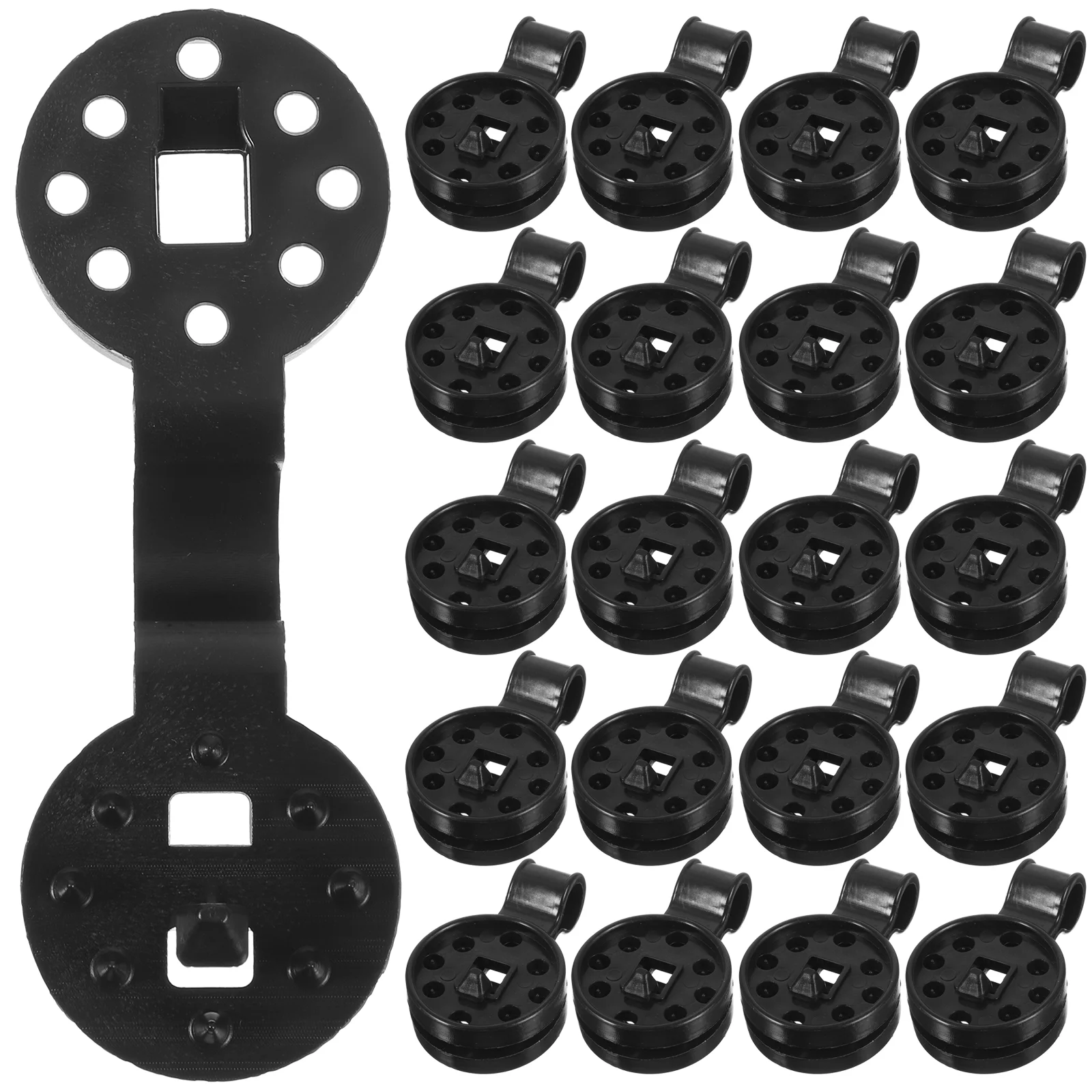 

100 Pcs Outdoor Clips Shade Netting Fixing Greenhouse Cloth Buckle Gardening Sunshade Cover Tools