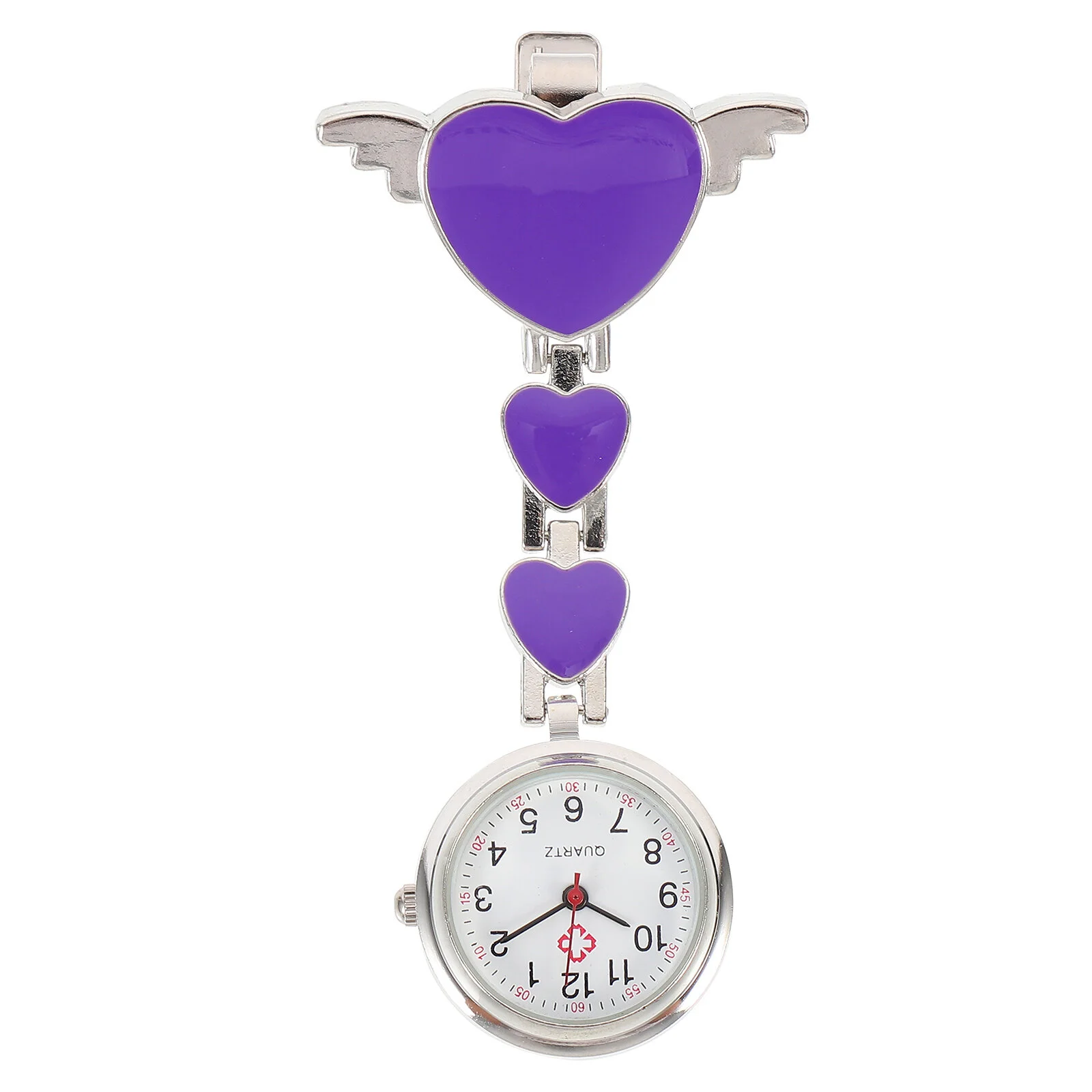 

Pretty Nursing Watch Hanging Pocket Watch Decorative Portable Nurse Fob Watch