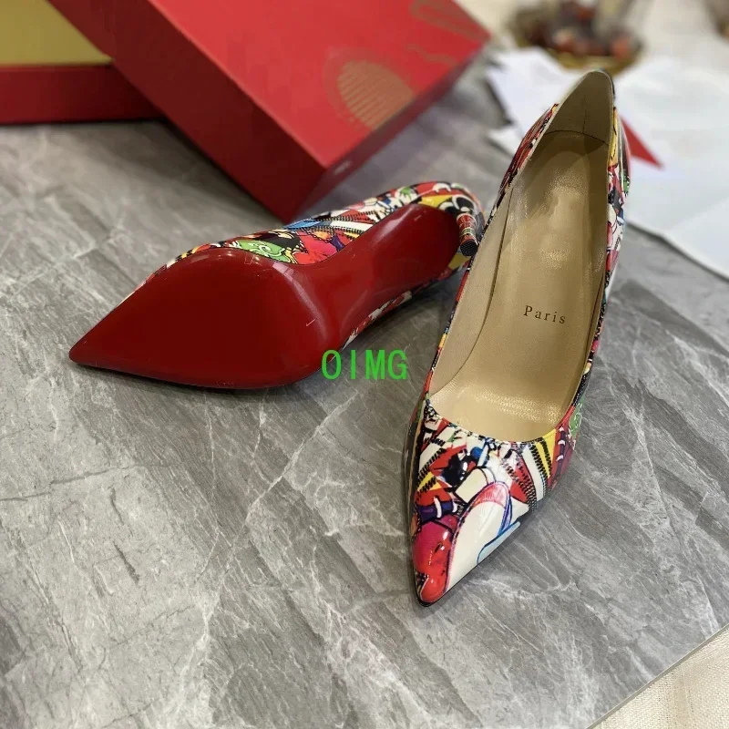 Женские туфли на высоком каблуке 0-12 см с кристаллами