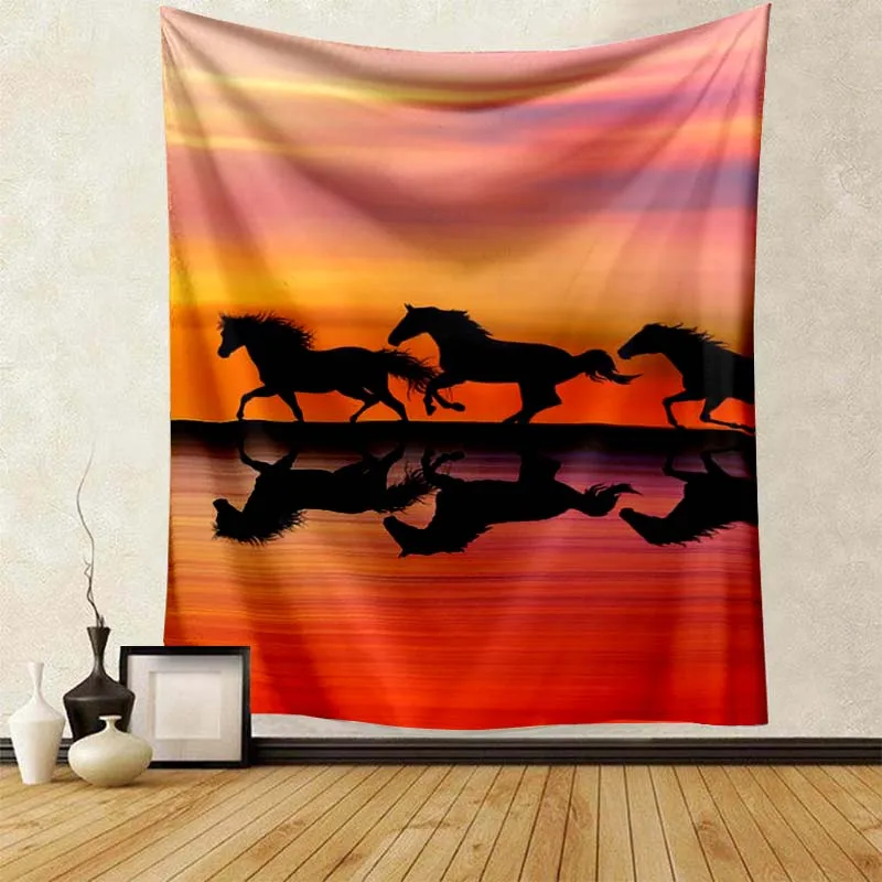 

Призрачный самурайский японский воин, гобелен, Настенная ткань, пляжное одеяло, украшение для гостиной, тканевый чехол для спальни