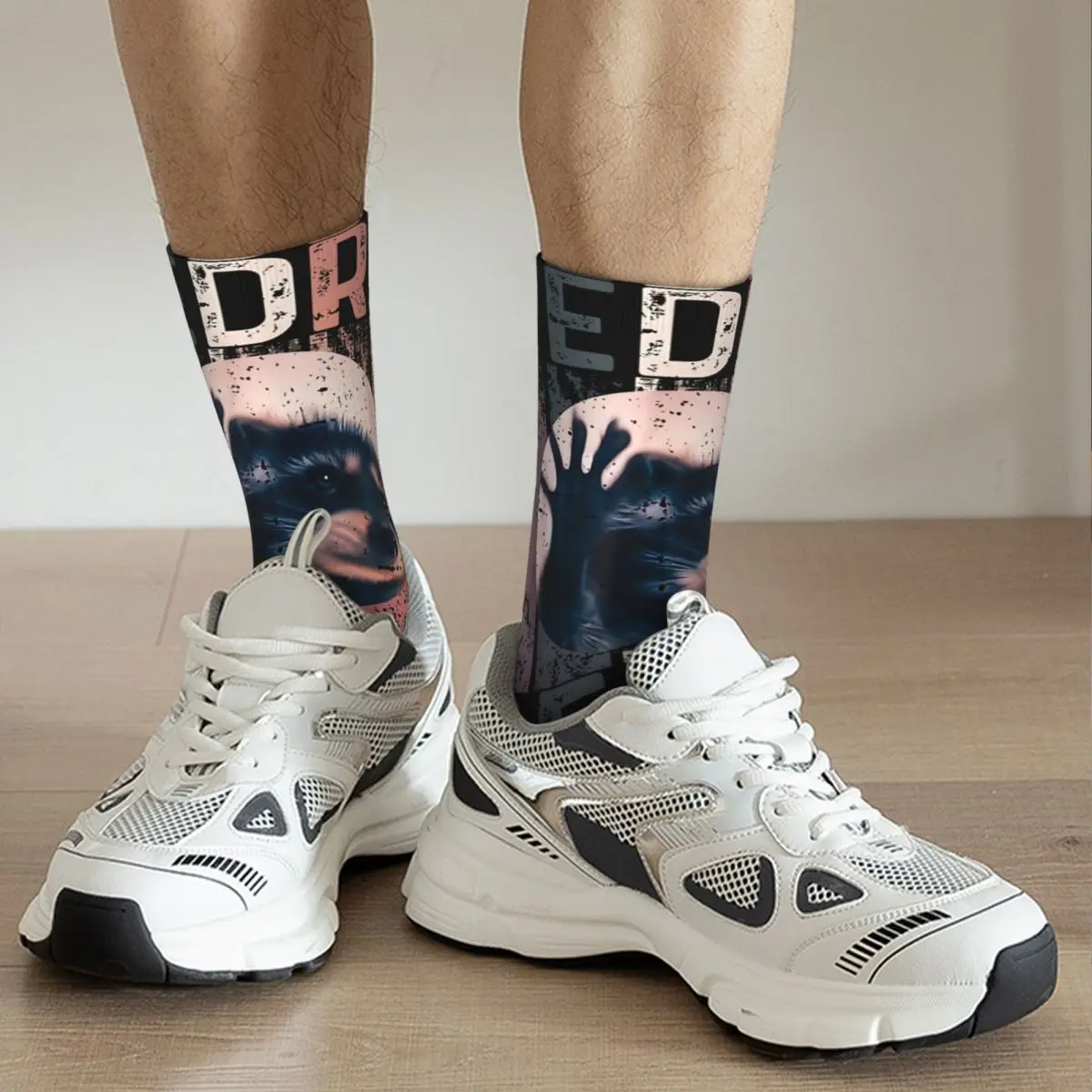 Популярные мужские носки для танцев в стиле интернет-мема мапаши ретро Harajuku