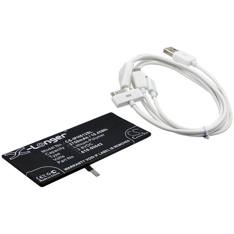 

Аккумулятор CS для Apple A1634, A1687, A1690, A1699, iPhone 6s Plus 616-00042