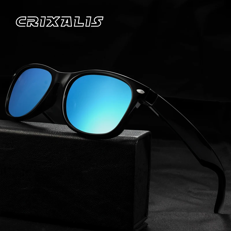 

CRIXALIS Polarized Sunglasses For Men Retro Mirror Shades Male Driving Vintage Travel Fishing Classic Sun Glasses Women 400