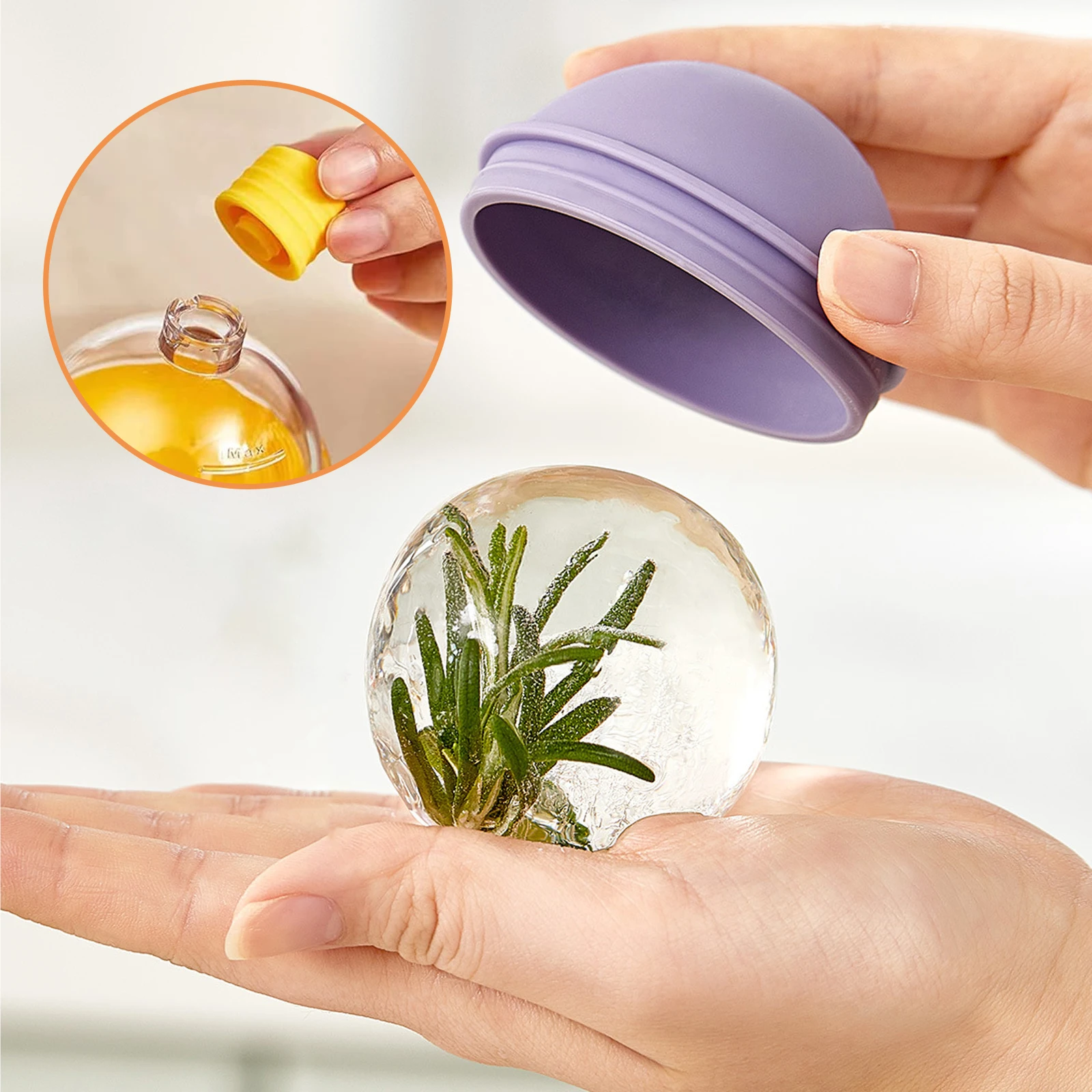 

Бытовой силиконовый шарик для виски, инструмент для производства льда светильник почка, шарик для льда, лоток для льда, форма для льда, летни...