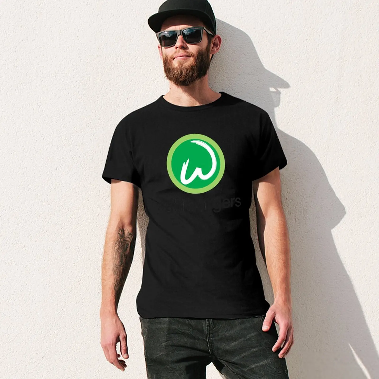 Фото Футболка Wahlburgers Resto, повседневная, большого размера №3