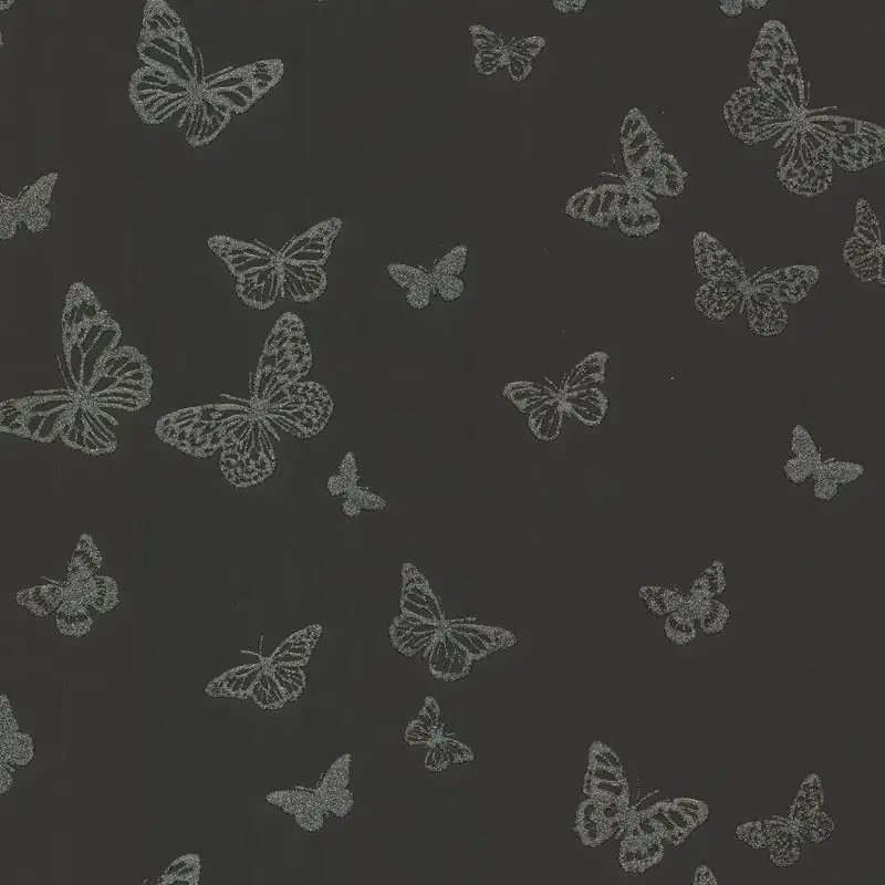 

Walls Decor Butterfly Black Pearl Wallpaper