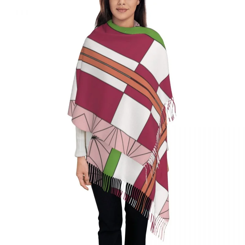 

Personalized Printed Pattern Scarf Women Men Winter Warm Scarves Anime Manga Shawl Wrap