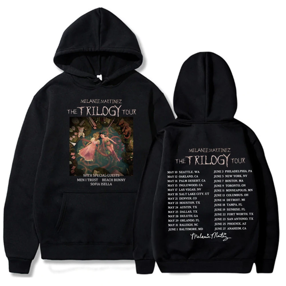 Толстовка с капюшоном meldy Martinez The trilotour 2024 Merch пуловеры топы уличная одежда