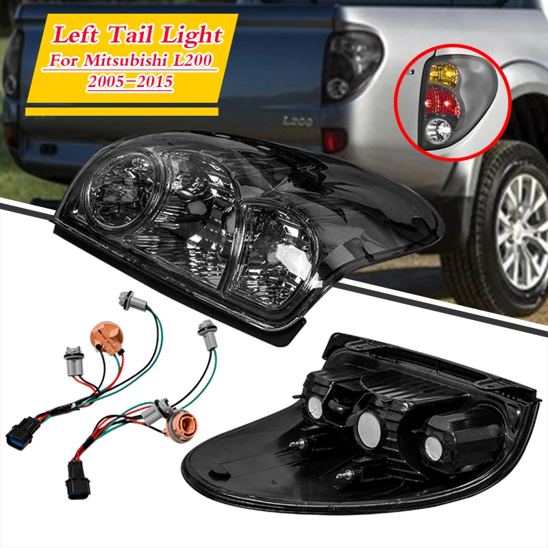 

Smoke Taillight for Mitsubishi L200 Triton Colt Pickup Tail Light Side Rear Brake Reverse Stop Lamp Car Accessories 2005-2015