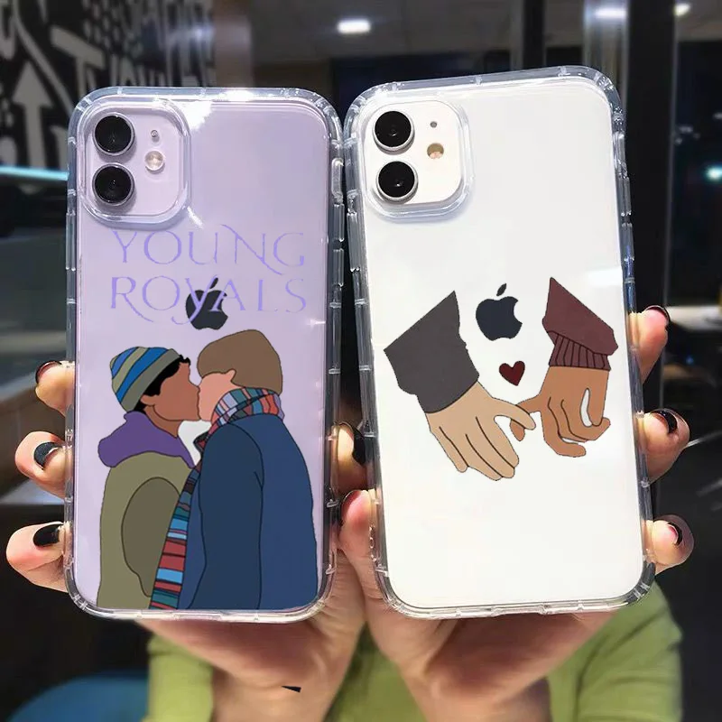 

Young Royals Simon Wilhelm Phone Case for IPhone 11 12 13 14 Pro Max Mini X XS MAX XR 7 8 Plus SE2 Protection Cover Clear Shell