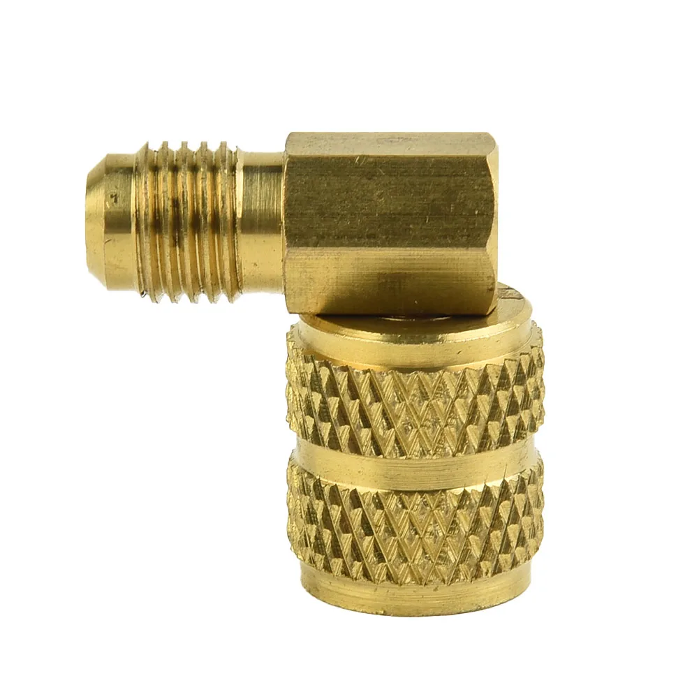 Разъем адаптера R410A автозапчасти с подвижной головкой переходник м 1/4 X для 5/16 SAE