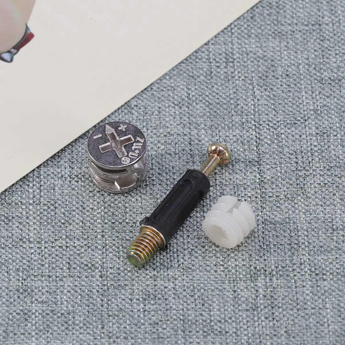 10 комплектов предварительно вставленных гаек крепежная фурнитура Camtrix мебельные