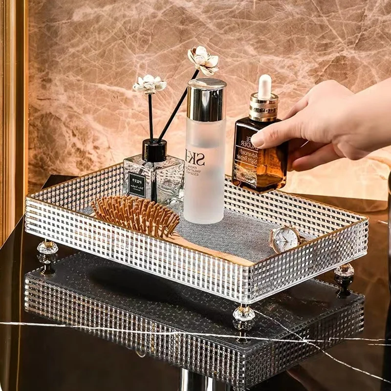 1 шт. прозрачная стойка для хранения косметики