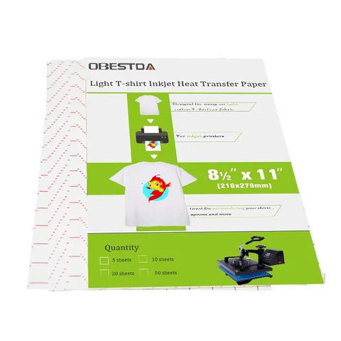 OBESTDA Бумага для термопереноса А4 для футболок