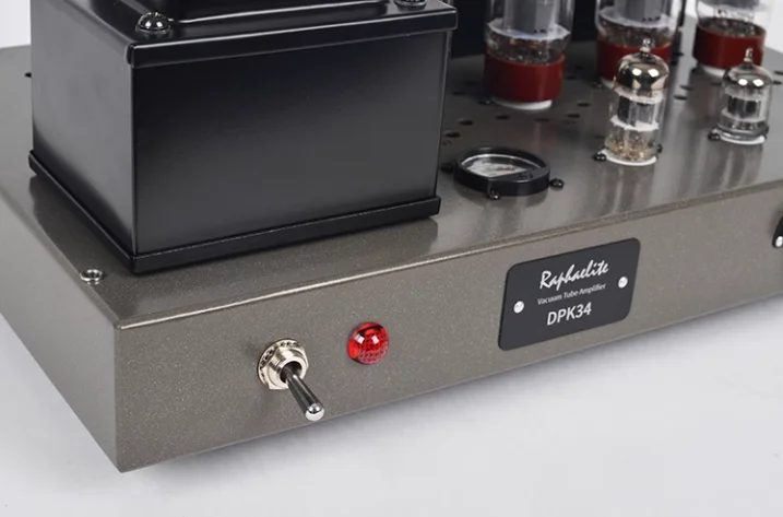 Фото Набор для самостоятельной сборки лампового усилителя Raphaelite 28W X 2 - DPK34 EL34 Push-Pull HIFI усилитель с лампами 5AR4, 6N3, 12AT7, EL34 №4