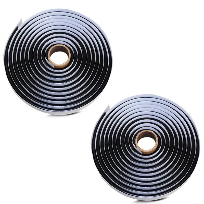 

2Pcs 15FT Butyl Rope Butyl Rubber Sealing Tape Is Suitable For RV Headlight Window, Door Panel Windshield