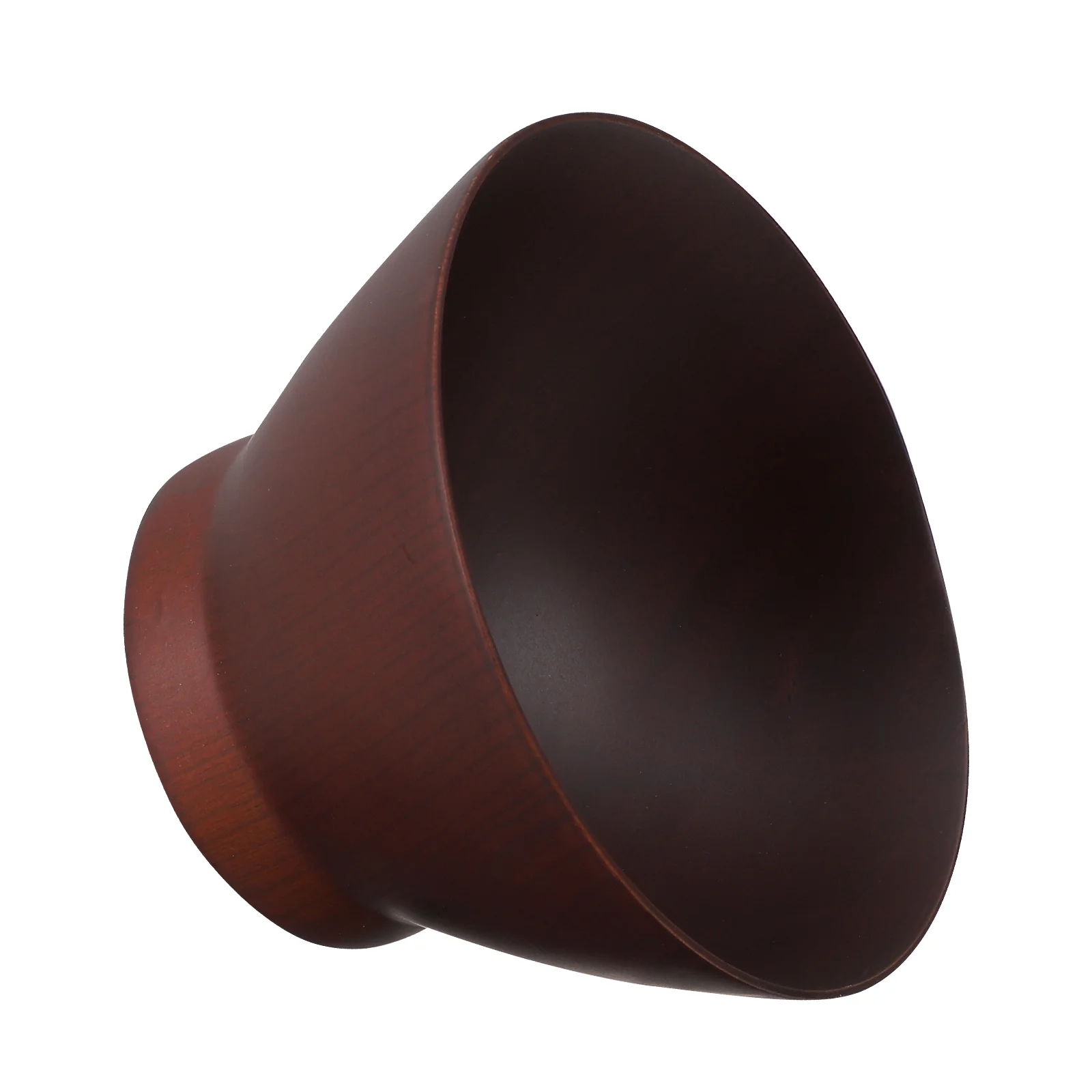 

1pc Japanese-style Wooden Bowl Practical Rice Bowl Round Bowl for Home