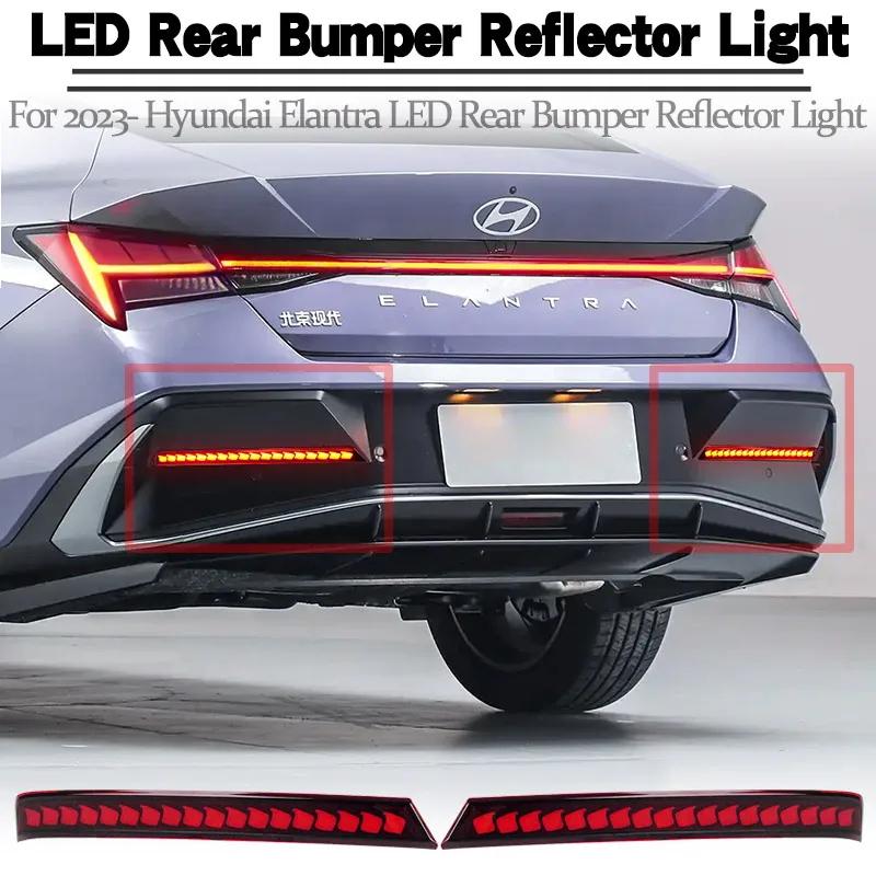 Автомобильный светодиодный задний противотуманный фонарь бампер светильник для