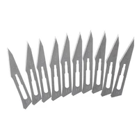 10pcs 11 scalpel knife blades for wood carving engraving craft sculpture cutting tool pcb repair