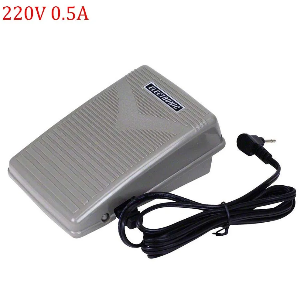 200-240V 50Hz Foot Control-Singer Pedal Sewing Control Pedal With Power Cord Fits-Singer Sewing Machine 5500 5625 6160 6180 3305 images - 6