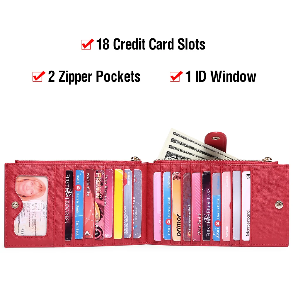 Fashion Women Wallet Zipper Top Quality Female Wallet Purse Multifunction Women's Purse Card Holder Money Bag Long Wallet