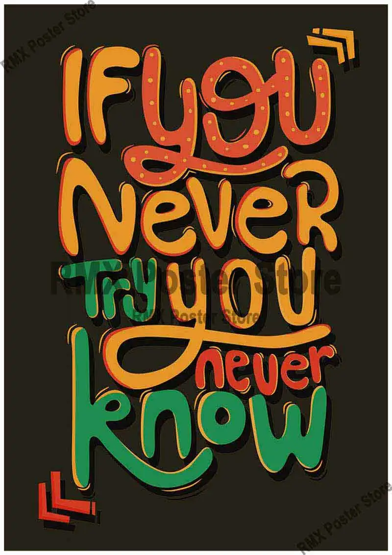 Вдохновляющий текст постер белая бумага постеры семейный Алфавит настенные