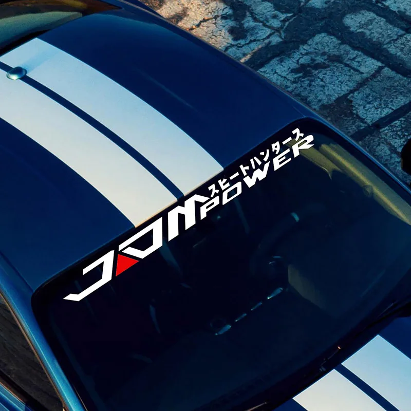 JDM Наклейка На Лобовое Стекло Автомобиля, Виниловая Водостойкая ...