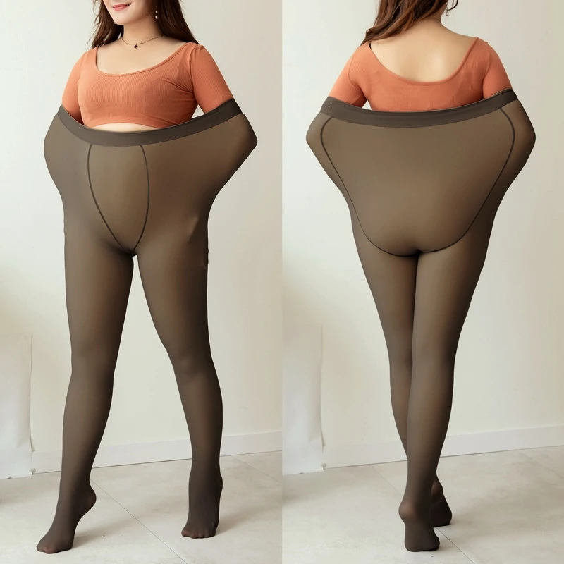 

Женские зимние термоноски, брюки, Колготки с подкладкой, Толстые Поддельные чулки, женские зимние полярные колготки, флисовые леггинсы