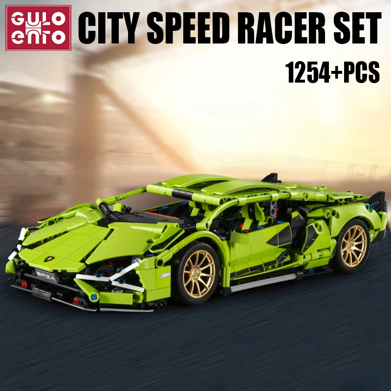 Супергоночная модель спортивного автомобиля технический конструктор городской
