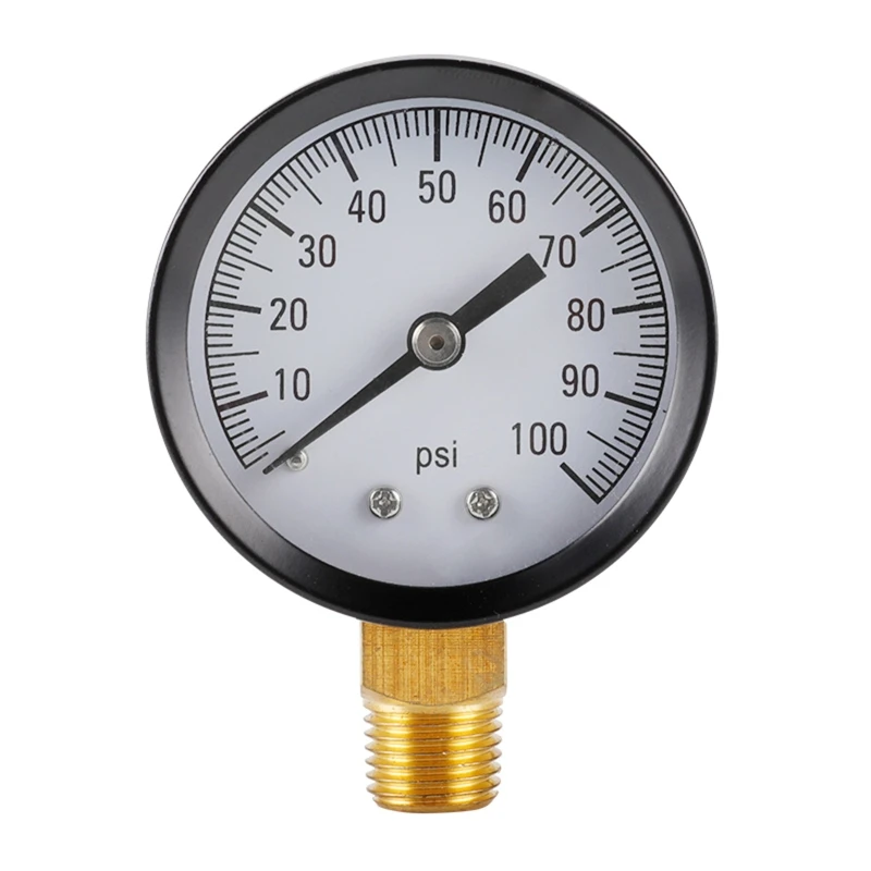 

Pressure Gauge Mini Pressure Gauge for w/ Brass Internals- 1/4" Thread for Water DropShipping