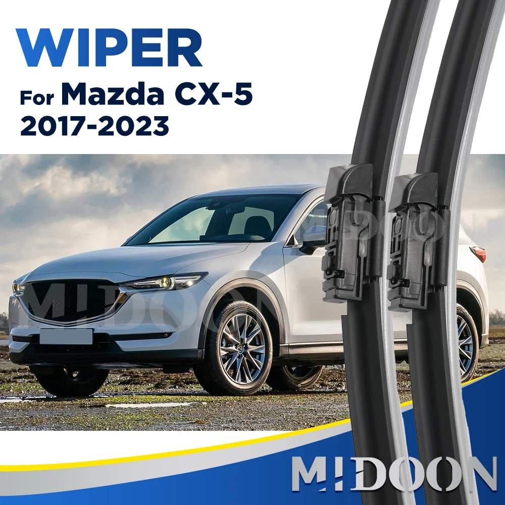 

Передние щетки стеклоочистителя MIDOON LHD и RHD для Mazda CX-5 KF 2017 2018 2019 2020 лобовое стекло Переднее стекло 24 "+ 18"