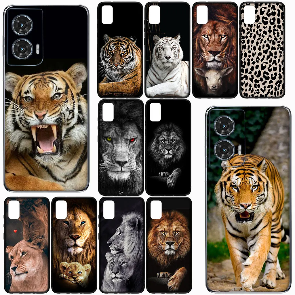 Фото Мягкий чехол с обои Lion Art Tiger для Apple iPhone 16 15 14 11 Pro Max SE2 SE3 7 8 Plus SE 2022 16+ 15+ Чехол для телефона №3